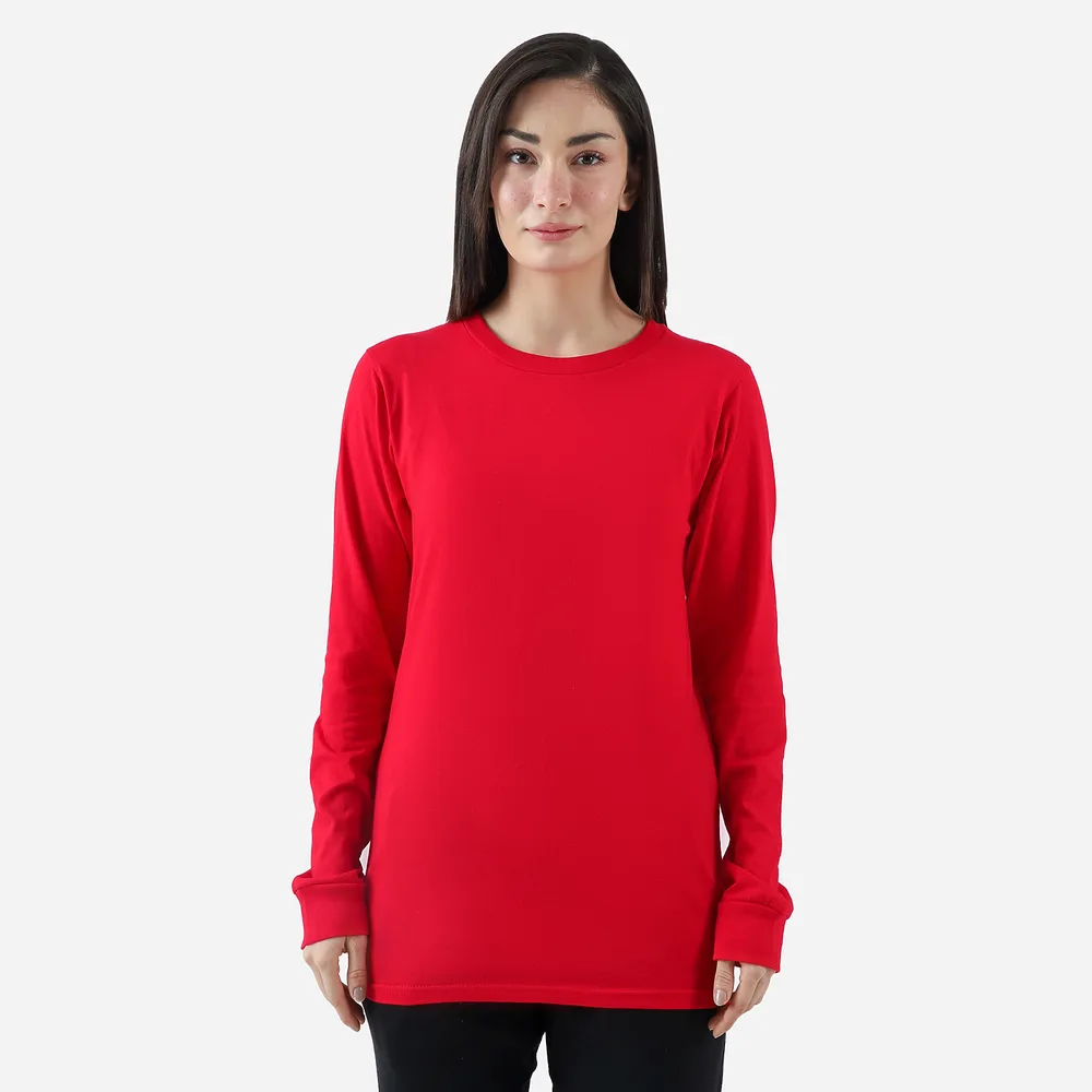 Premium Long Sleeve Crew Neck Tee