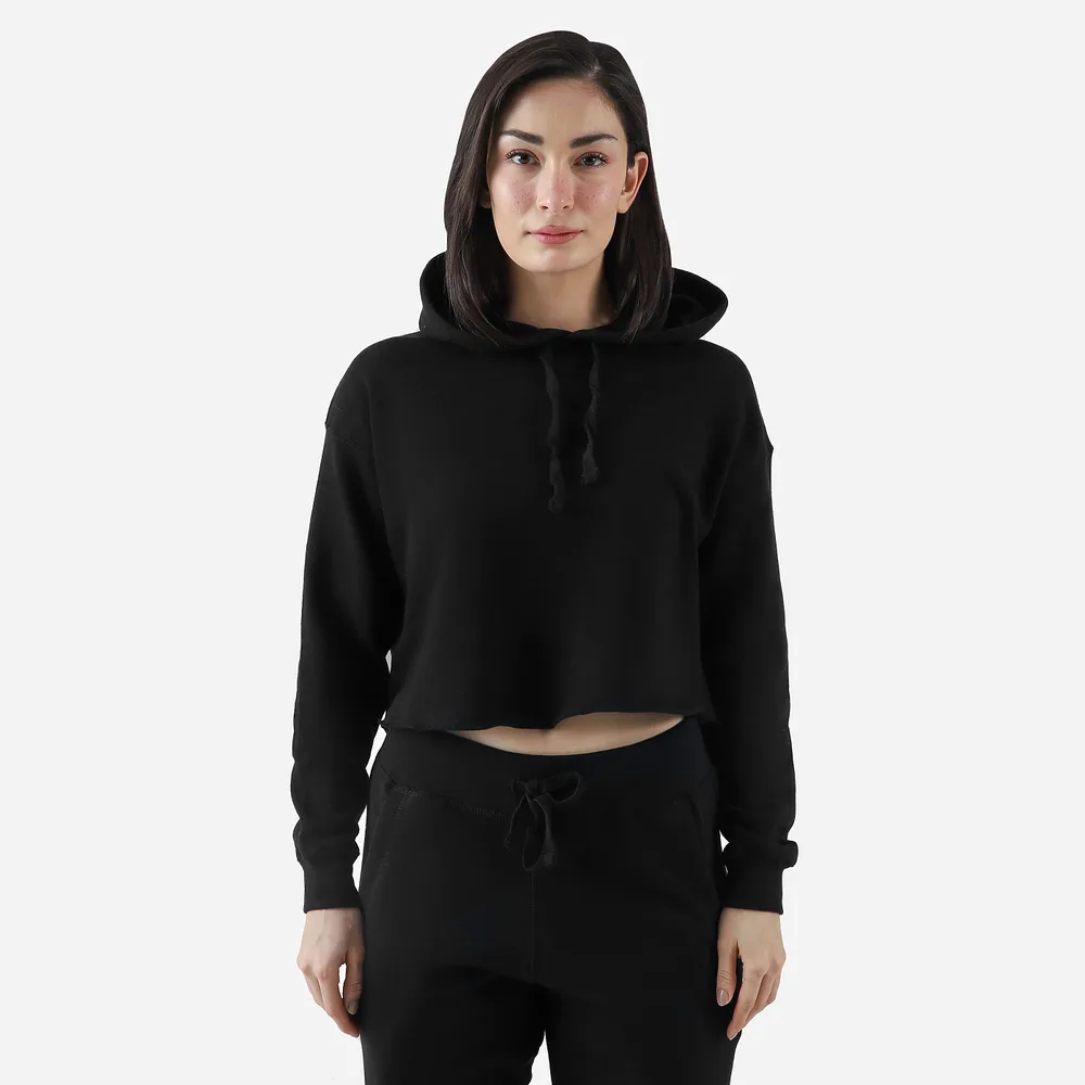 Womens Crop Hoodie